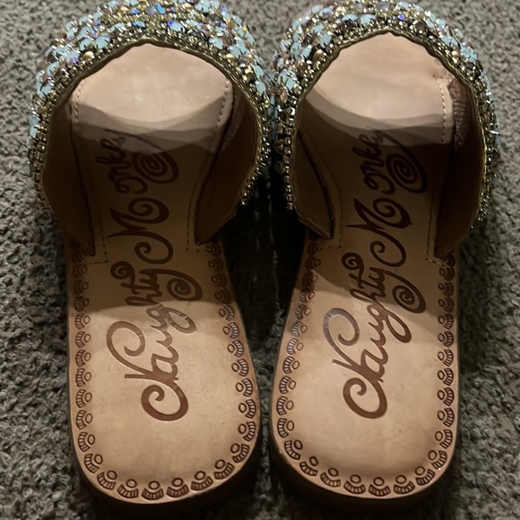 Naughty Monkey gem sandals size 8 - Picture 3 of 4